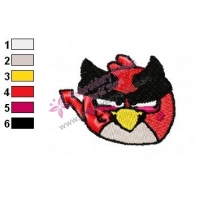 Angry Birds Embroidery Design 51